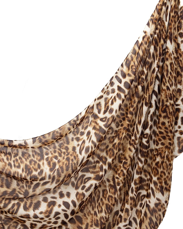 Leopard Lawn Printed hijab Our Printed Modal Hijab