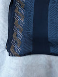 Cotton Silk  Stone head border