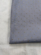 Georgette Chiffon Hijab with Golden Stone