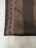 Cotton Silk  Stone head border