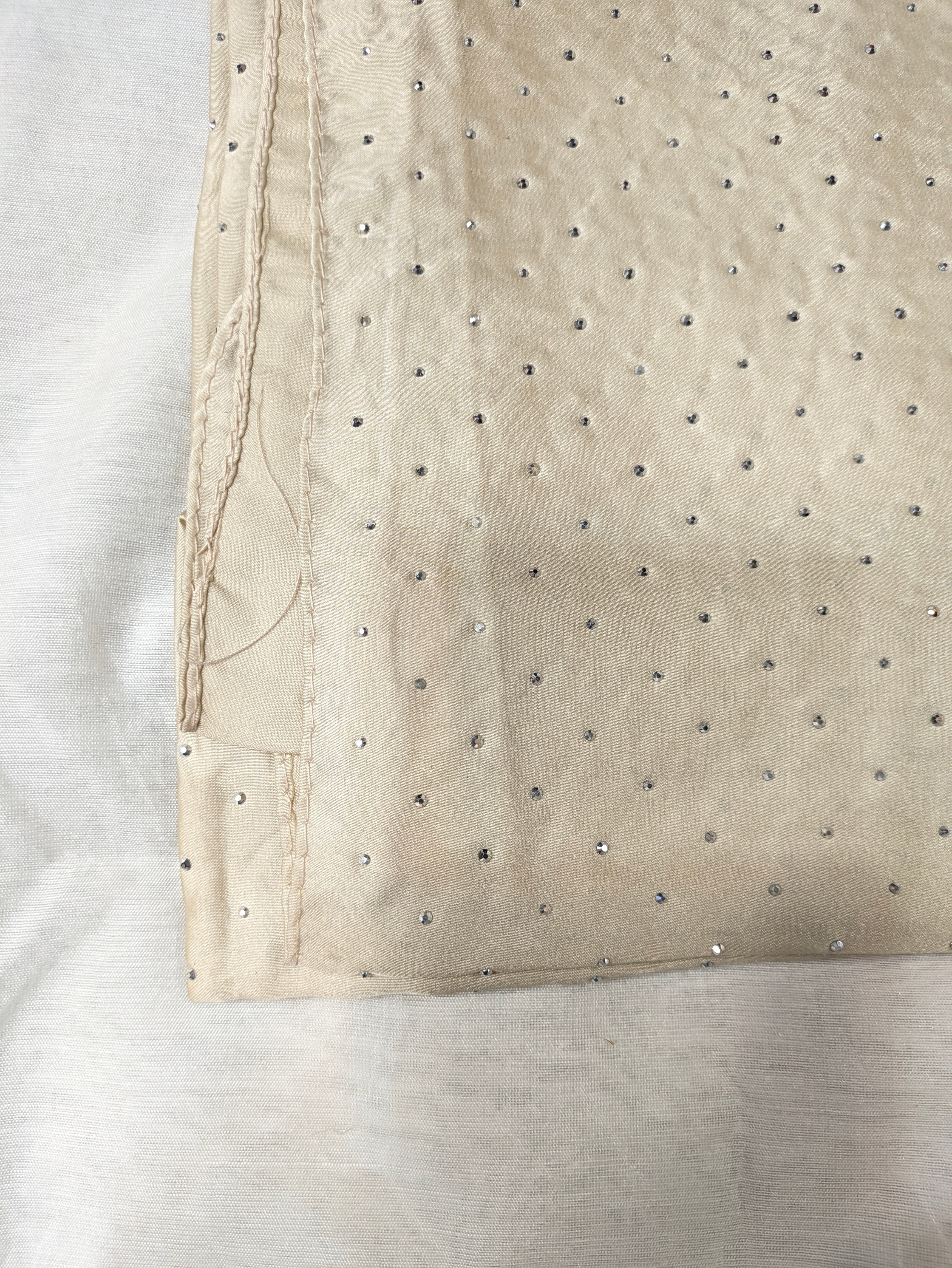 Silk Silver Stone hijab