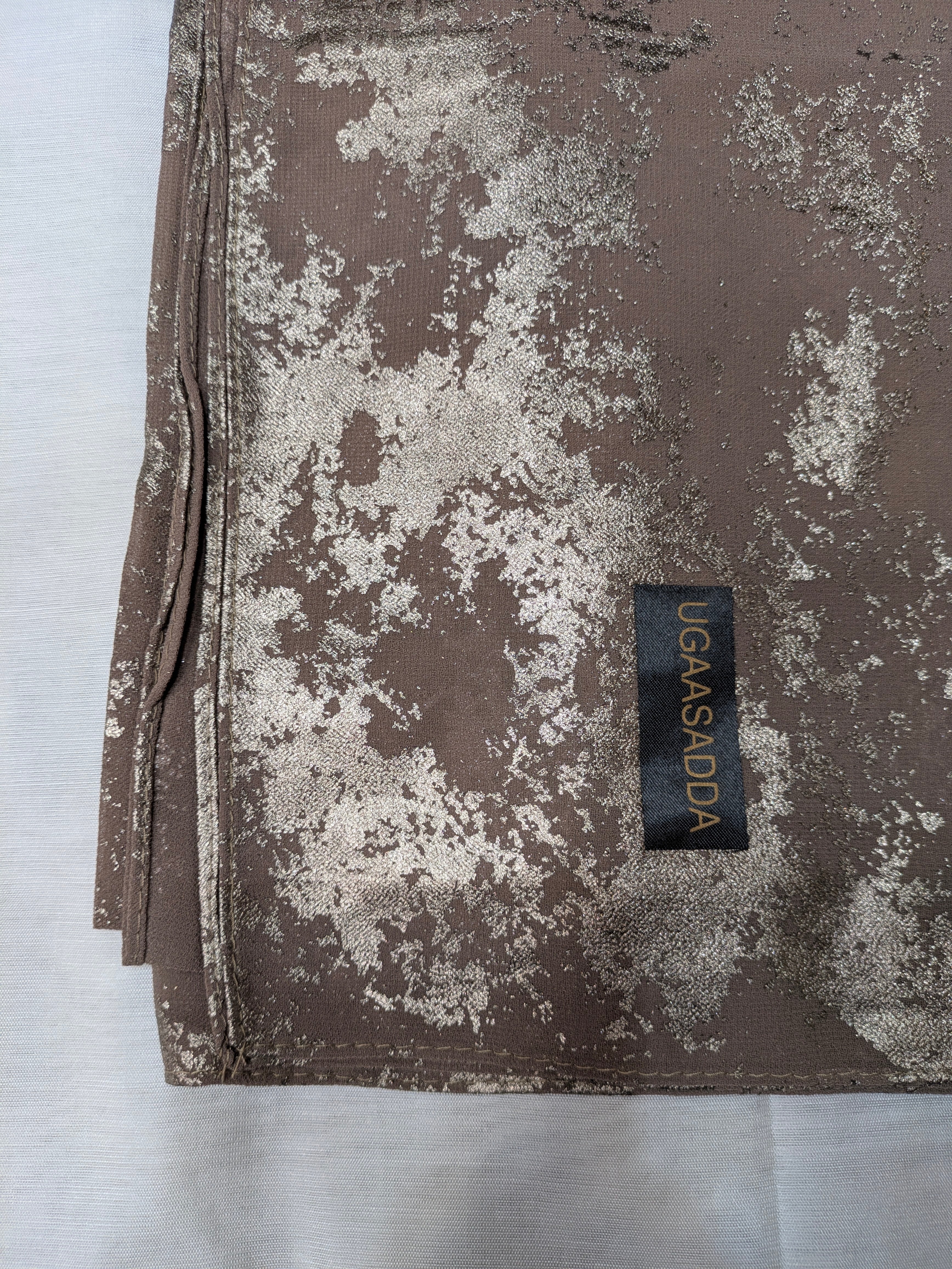 Georgette Shimmer hijab
