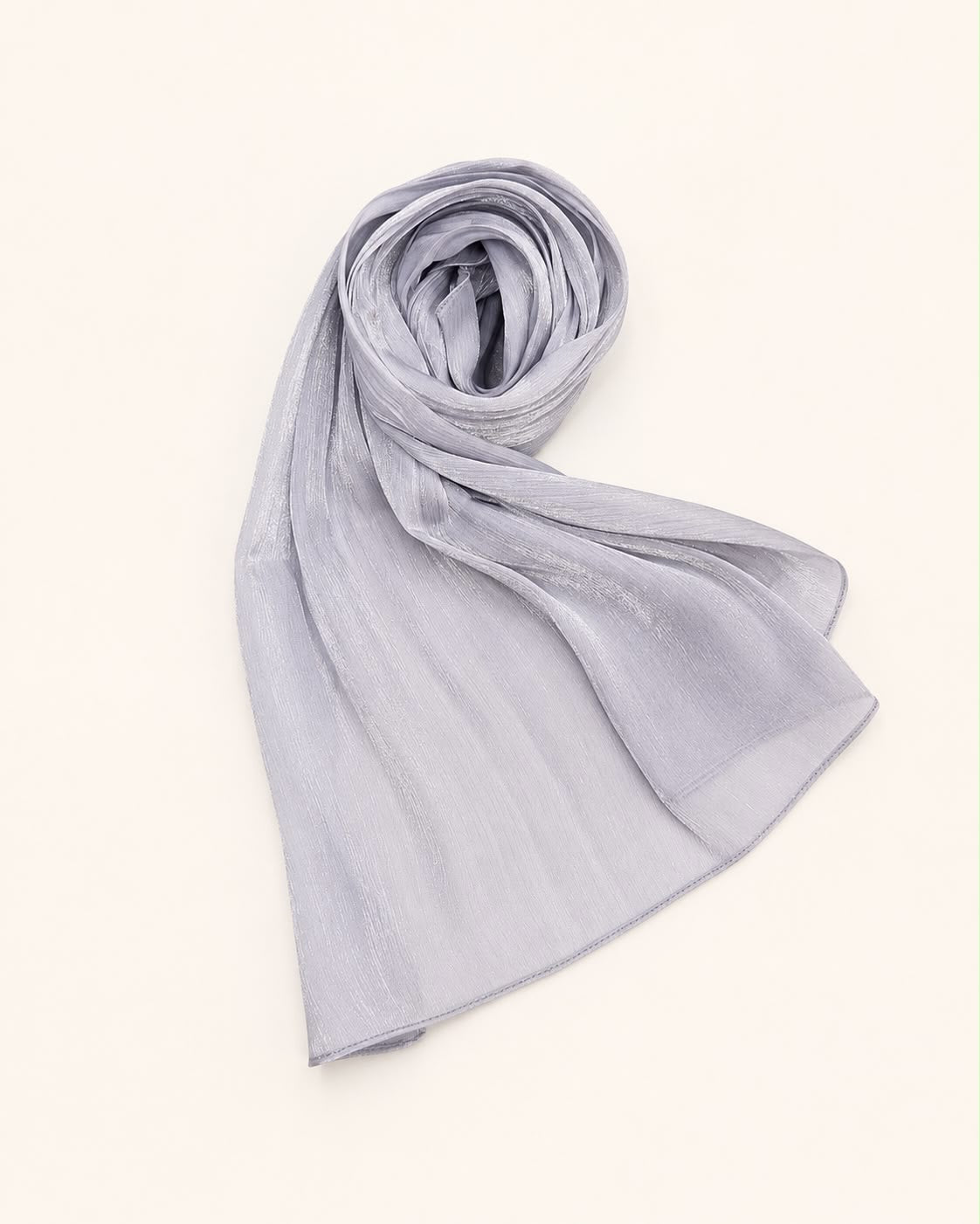 Organza Silk Hijab – Shiny Premium Fabric | Party Wear & Wedding Hijab