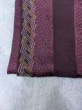 Cotton Silk  Stone head border