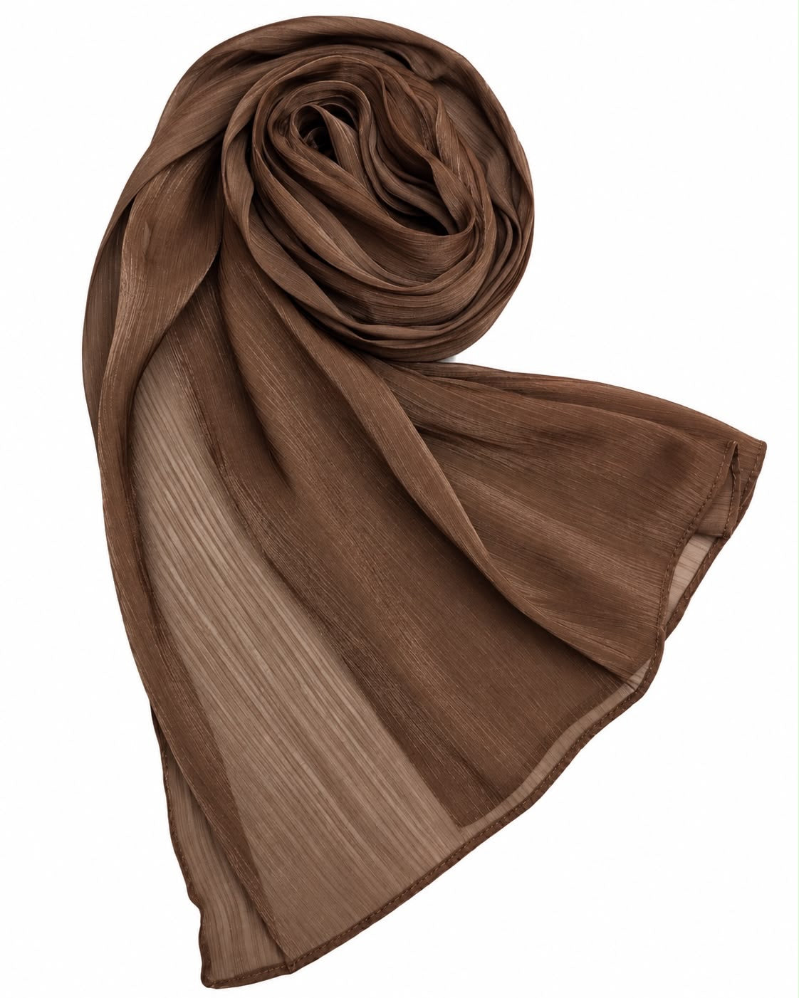 Organza Silk Hijab – Shiny Premium Fabric | Party Wear & Wedding Hijab