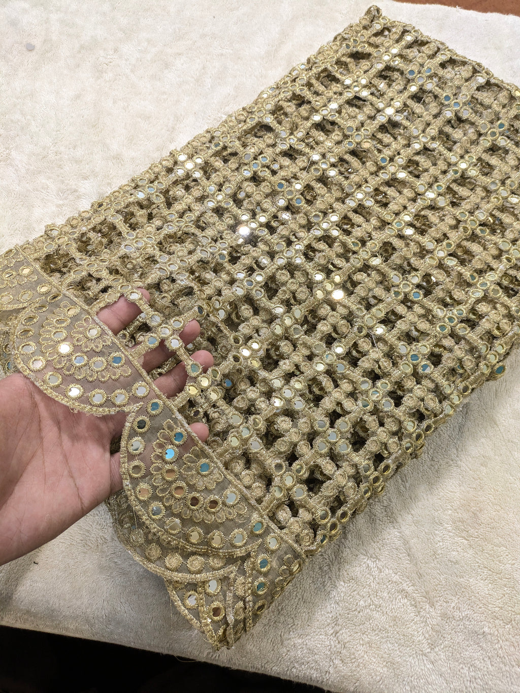 Sheesh Dupatta | Sequence Magic Traditional Meets Trendy Length 2.5 yards with two side border