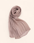 Organza Silk Hijab – Shiny Premium Fabric | Party Wear & Wedding Hijab