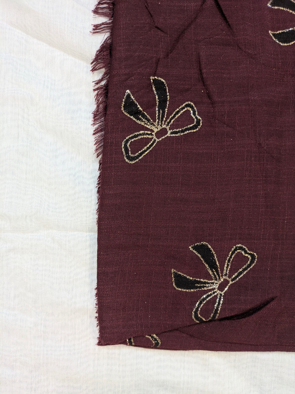 Lawn Block print hijab