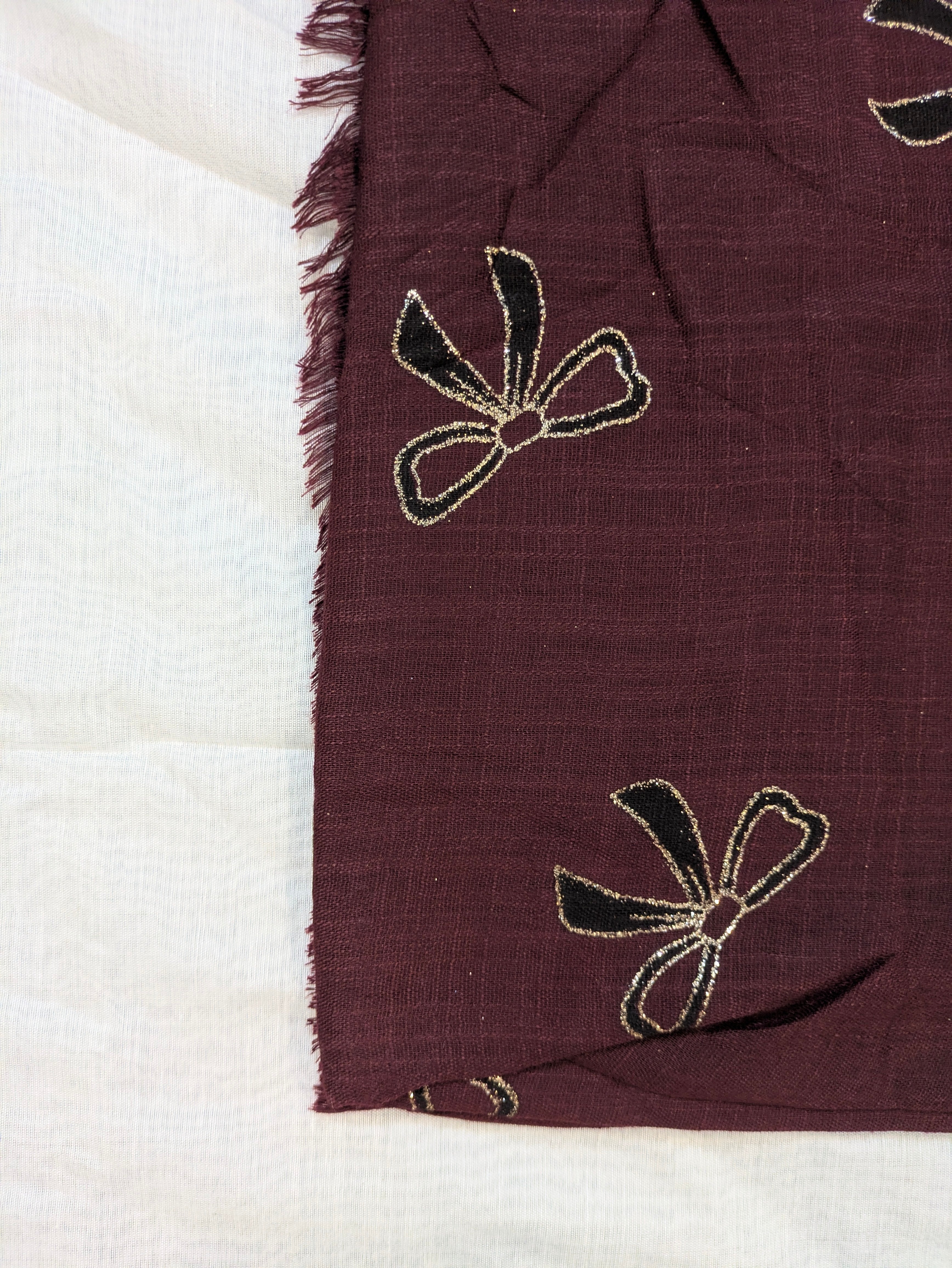 Lawn Block print hijab
