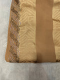 Cotton Silk  Stone head border