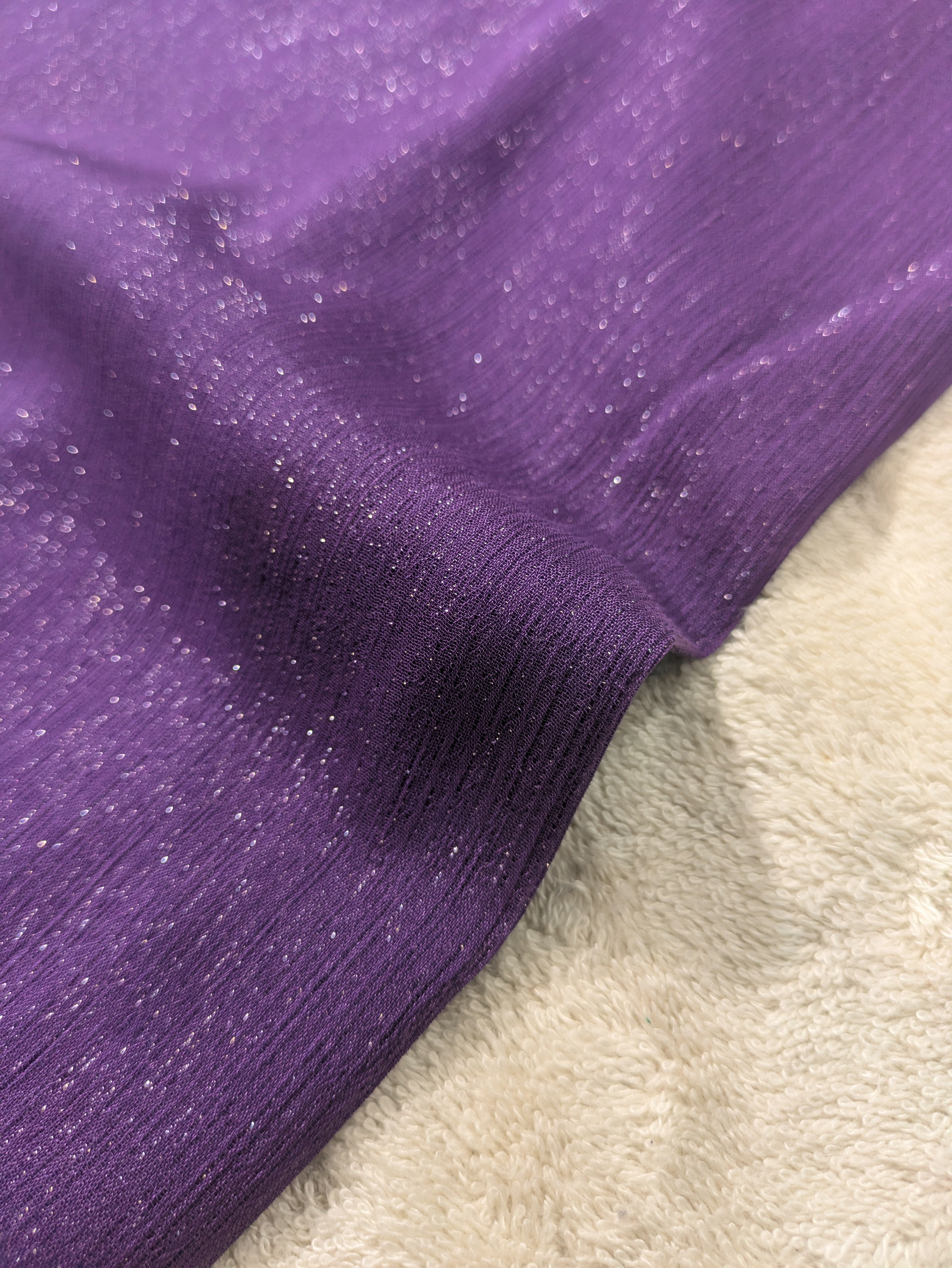 Shimmer Chiffon Hijab Moonlit