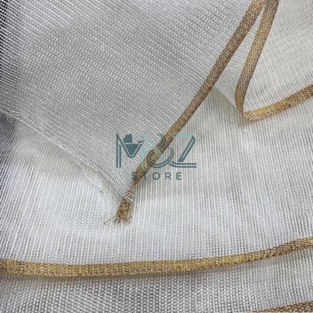 Plane Khaddi Net Dupatta Dyeable Fabric in all Colors