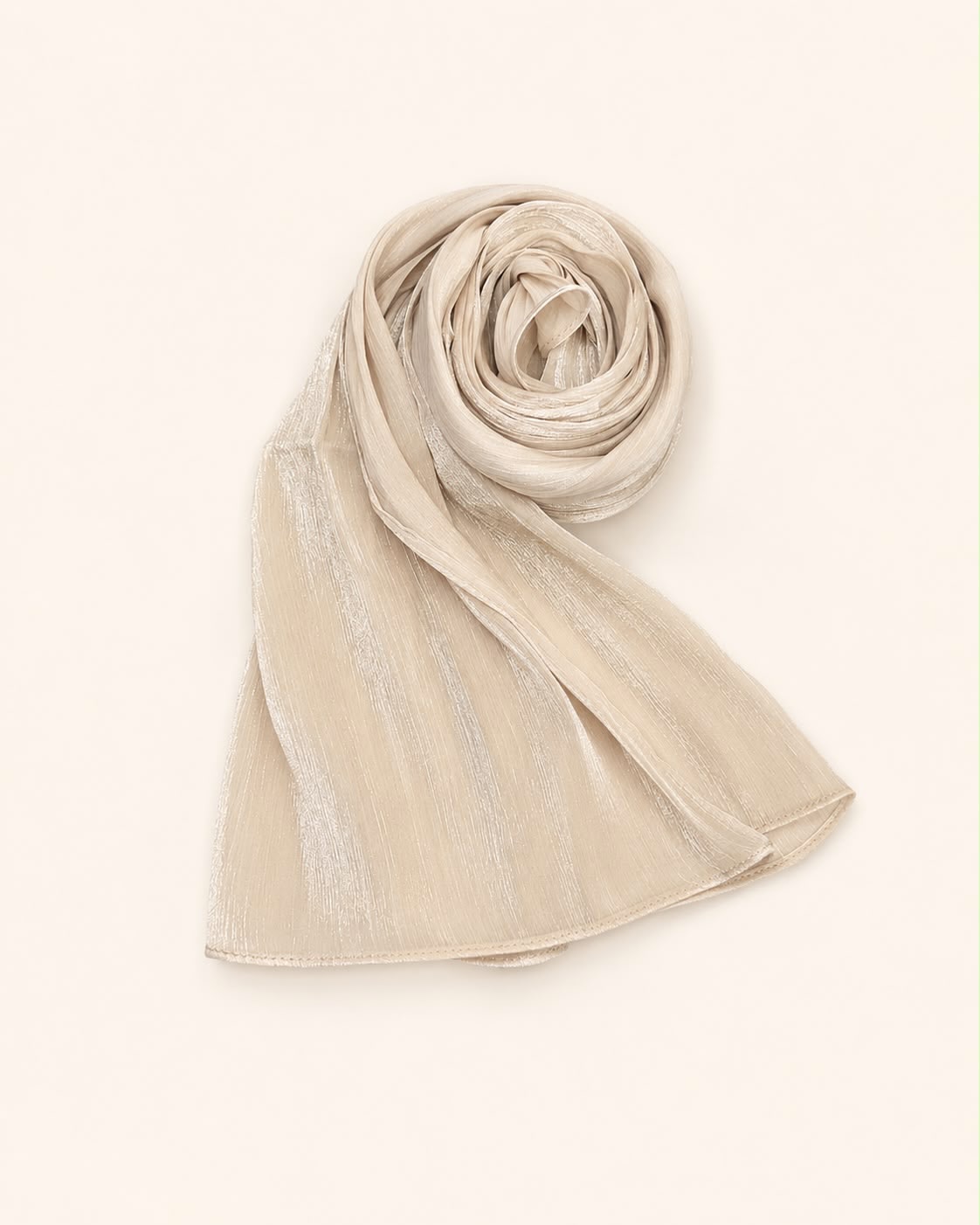 Organza Silk Hijab – Shiny Premium Fabric | Party Wear & Wedding Hijab