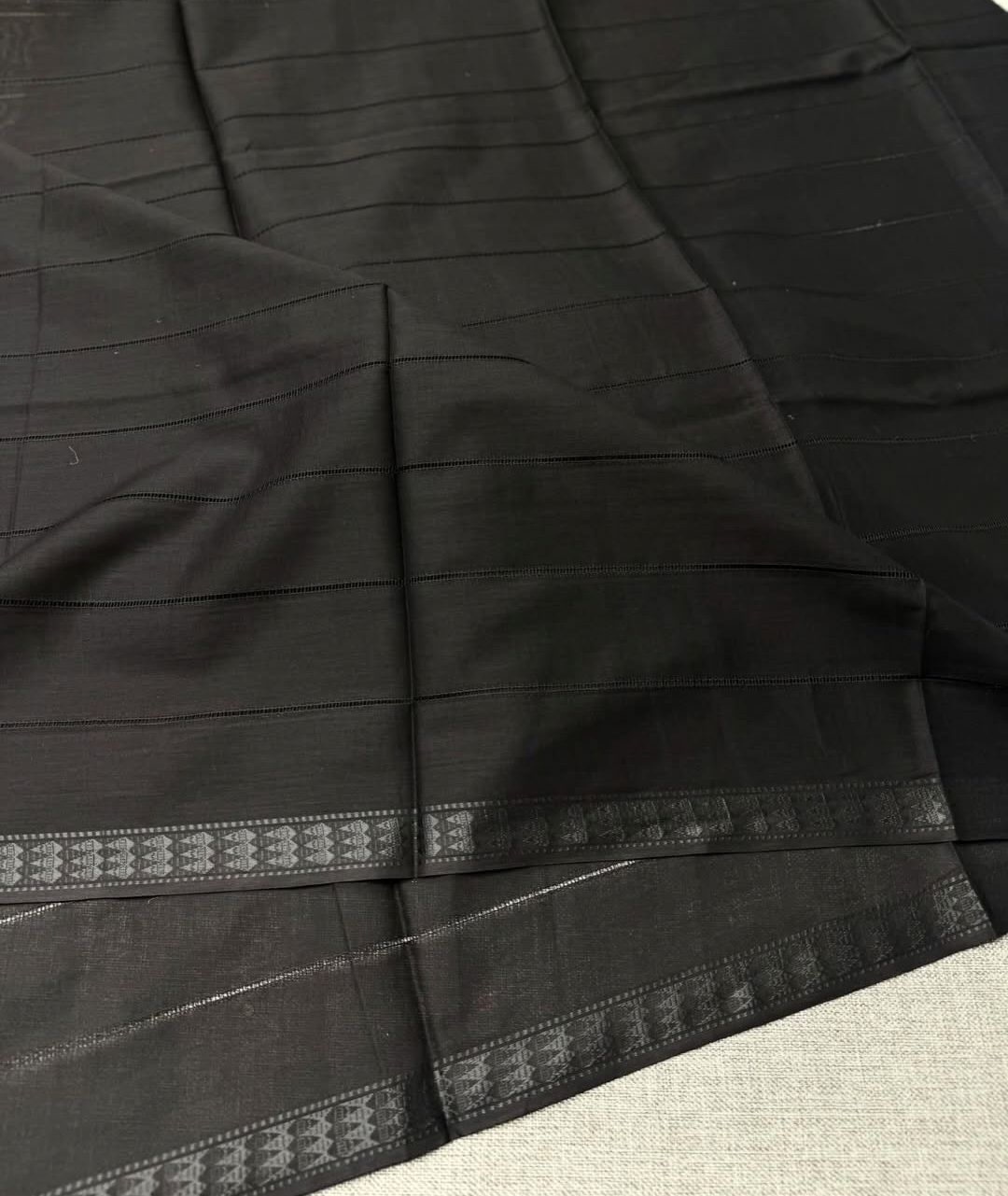 Pure Black Lawn Taarkashi Dooriya Dupatta | 2.5 yards  Length