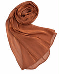 Organza Silk Hijab – Shiny Premium Fabric | Party Wear & Wedding Hijab