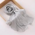 Organza Silk Hijab – Shiny Premium Fabric | Party Wear & Wedding Hijab