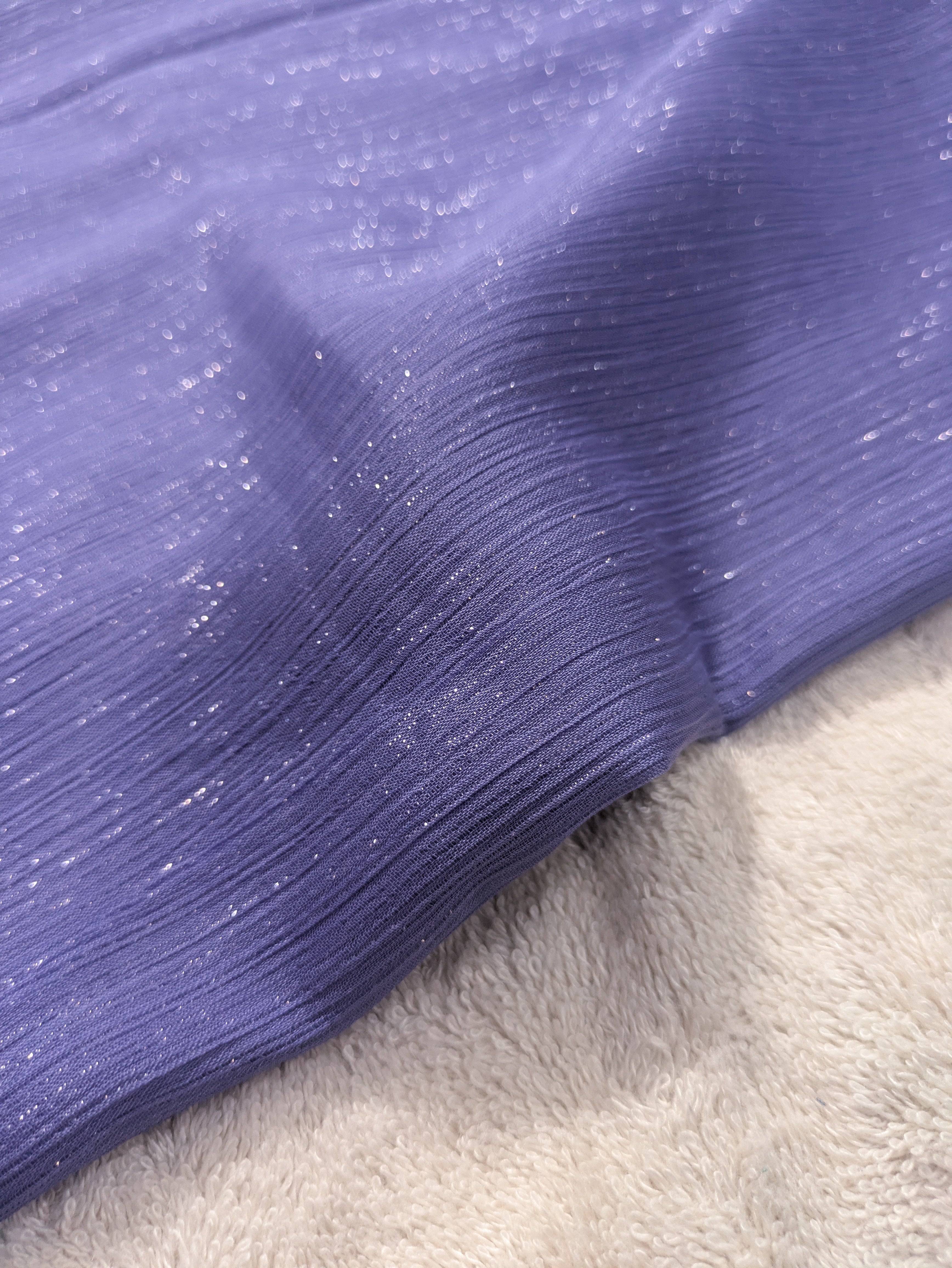 Shimmer Chiffon Hijab Moonlit