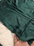 Premium Silk Hijab with Four Side Cutwork Lace | Elegant Party Wear Hijab