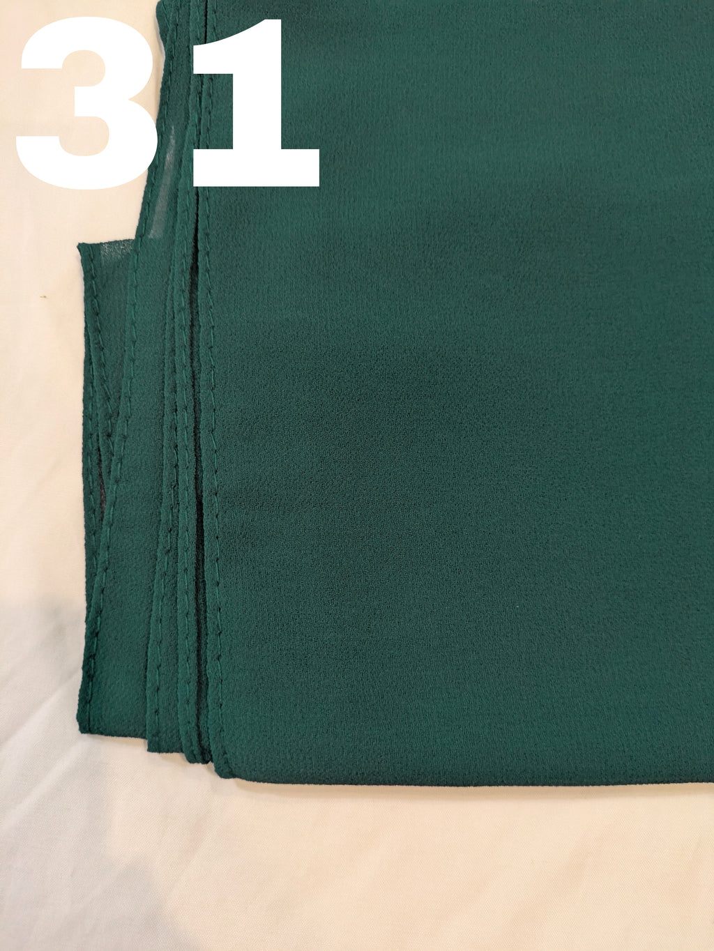 Plane Chiffon Georgette Hijab / Stoller