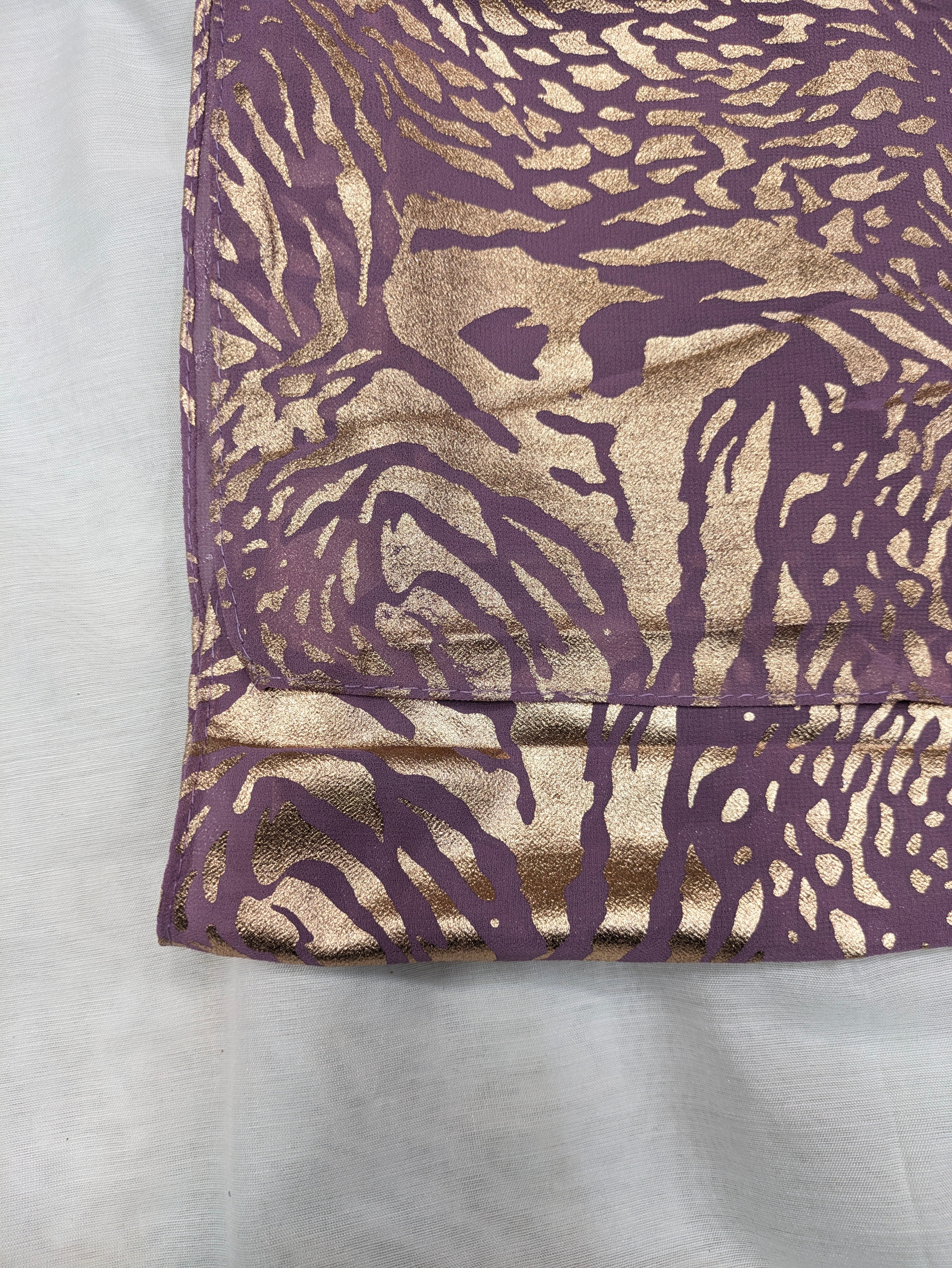 Georgette Shimmer hijab