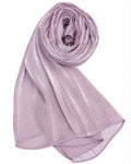 Organza Silk Hijab – Shiny Premium Fabric | Party Wear & Wedding Hijab