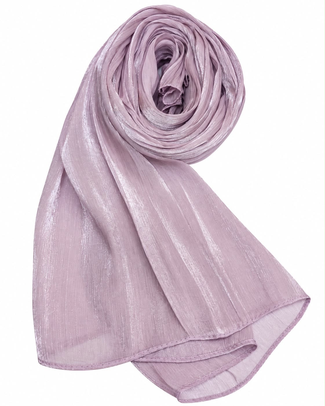 Organza Silk Hijab – Shiny Premium Fabric | Party Wear & Wedding Hijab