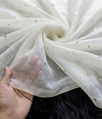 Soft Organza  Dupatta With Golden Sitara Embroidery 2.5 yards 
 Dupatta Diyable in all colors