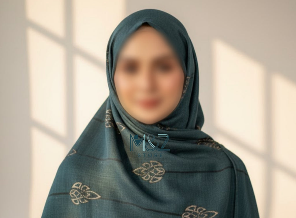 Lawn Block print hijab