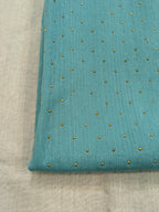 Georgette Chiffon Hijab with Golden Stone