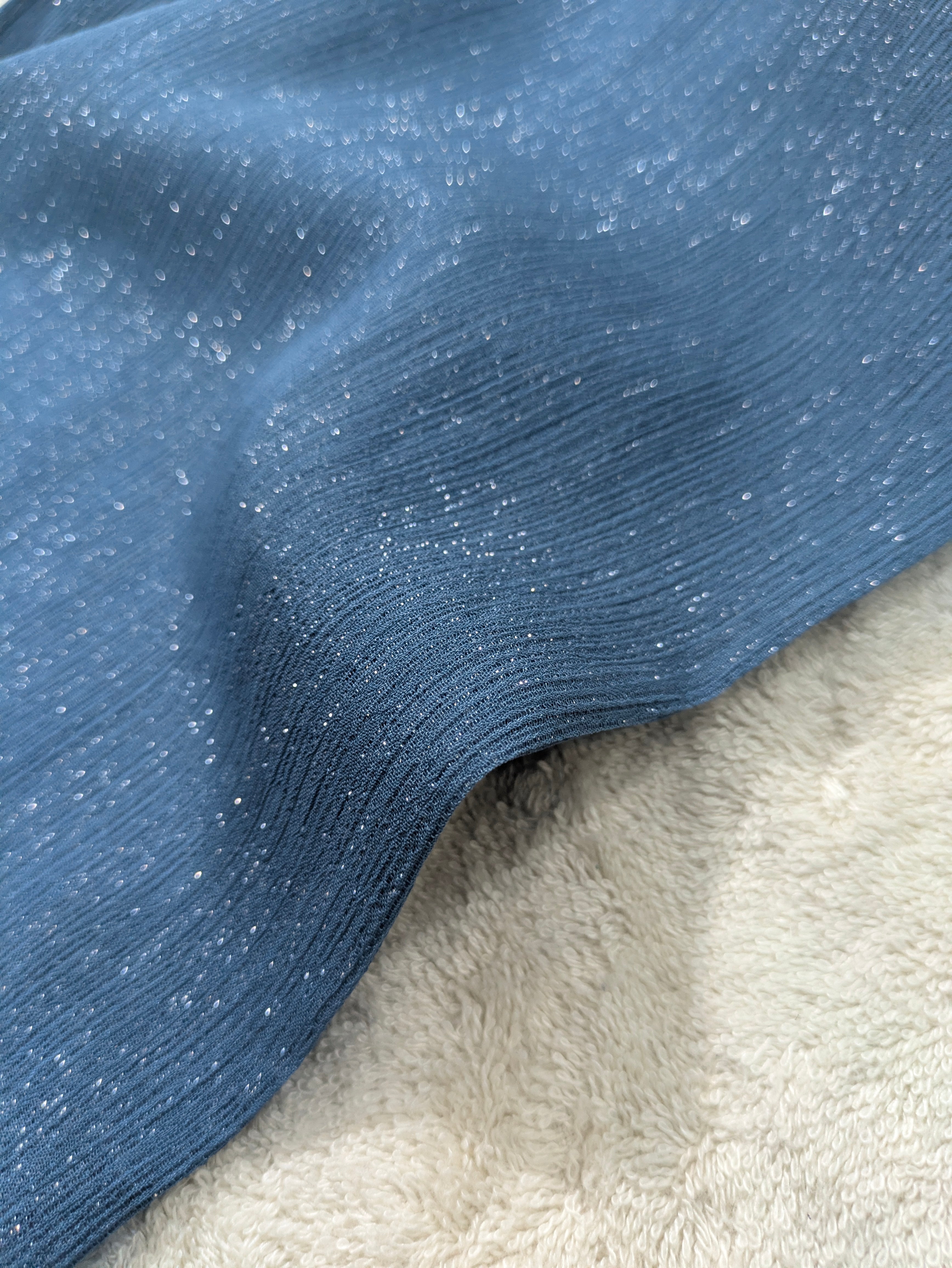 Shimmer Chiffon Hijab Moonlit