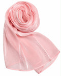 Organza Silk Hijab – Shiny Premium Fabric | Party Wear & Wedding Hijab