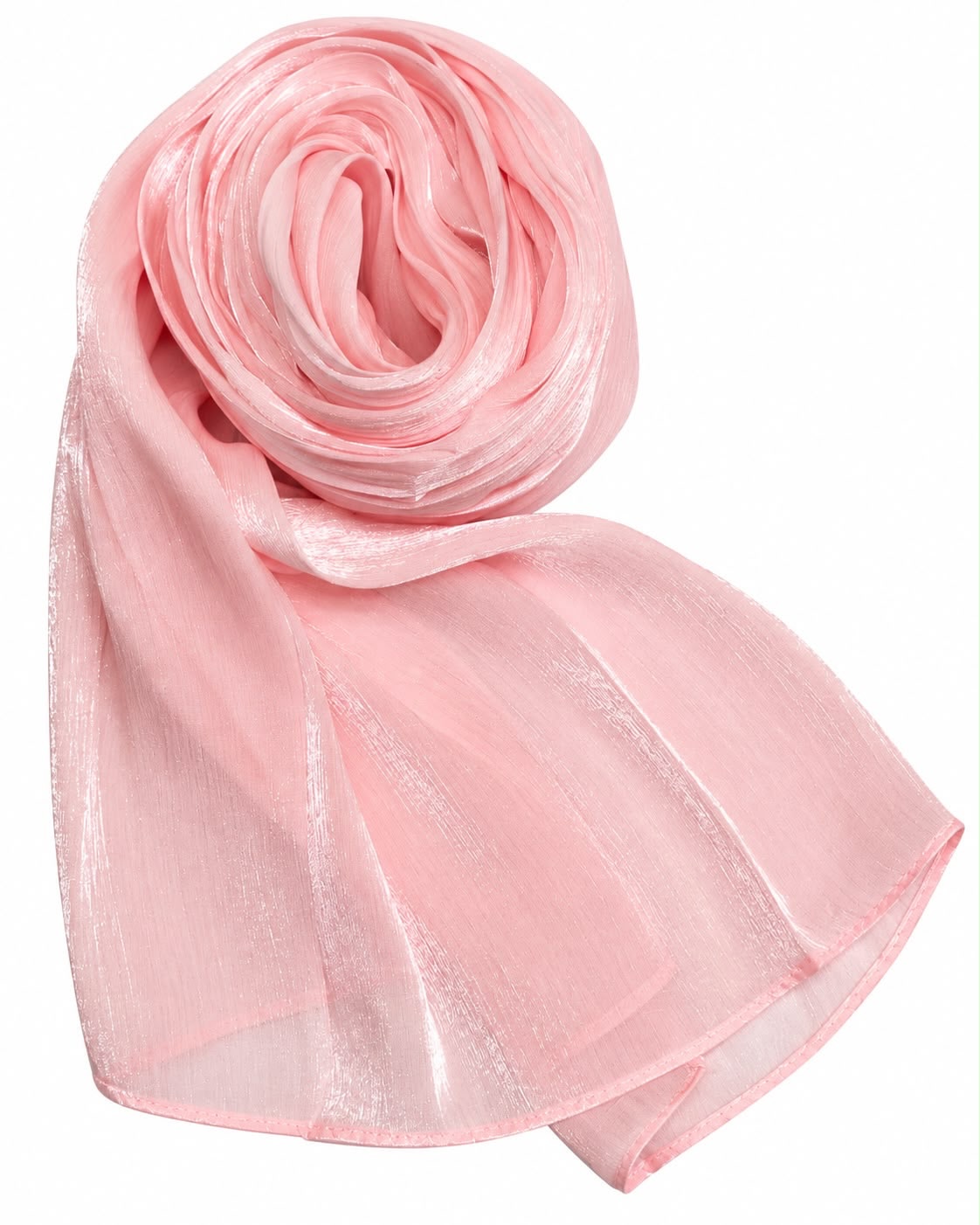 Organza Silk Hijab – Shiny Premium Fabric | Party Wear & Wedding Hijab